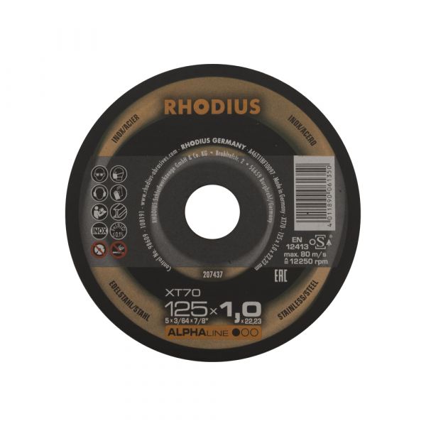 Disque à tronçonner 125x1 10 en boîte