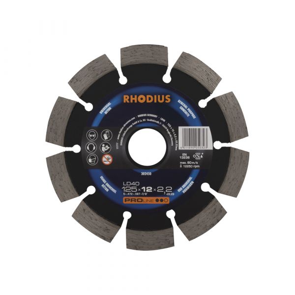 Disque à tronçonner diamant proline 125x12