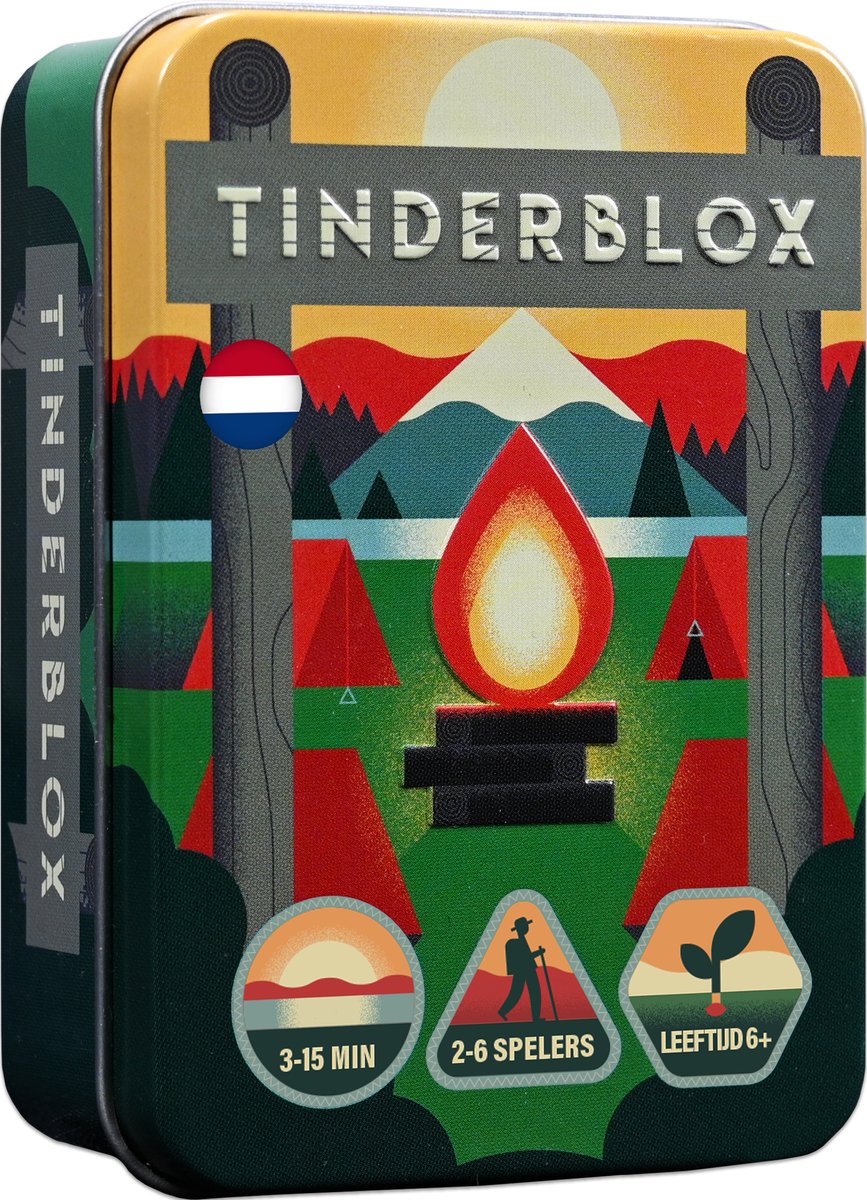 Asmodee tinderblox - snel spannend - compact gezelschapsspel