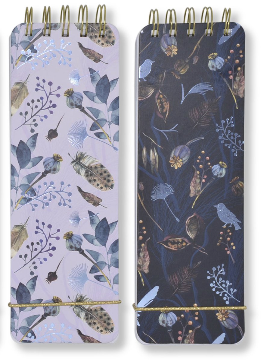 Kangaro to-do-blok - natural beauty - 7,5 x 23 cm - lijn - k-skz210014