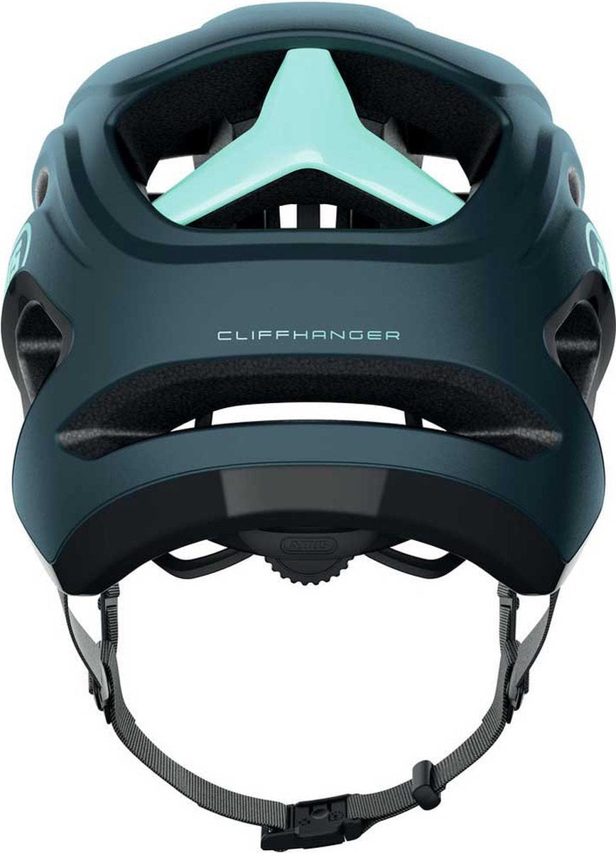 Abus fietshelm cliffhanger midnight blue m - 54-58 cm - blauw - geschikt voor gebruik op mountainbikes - 325 g