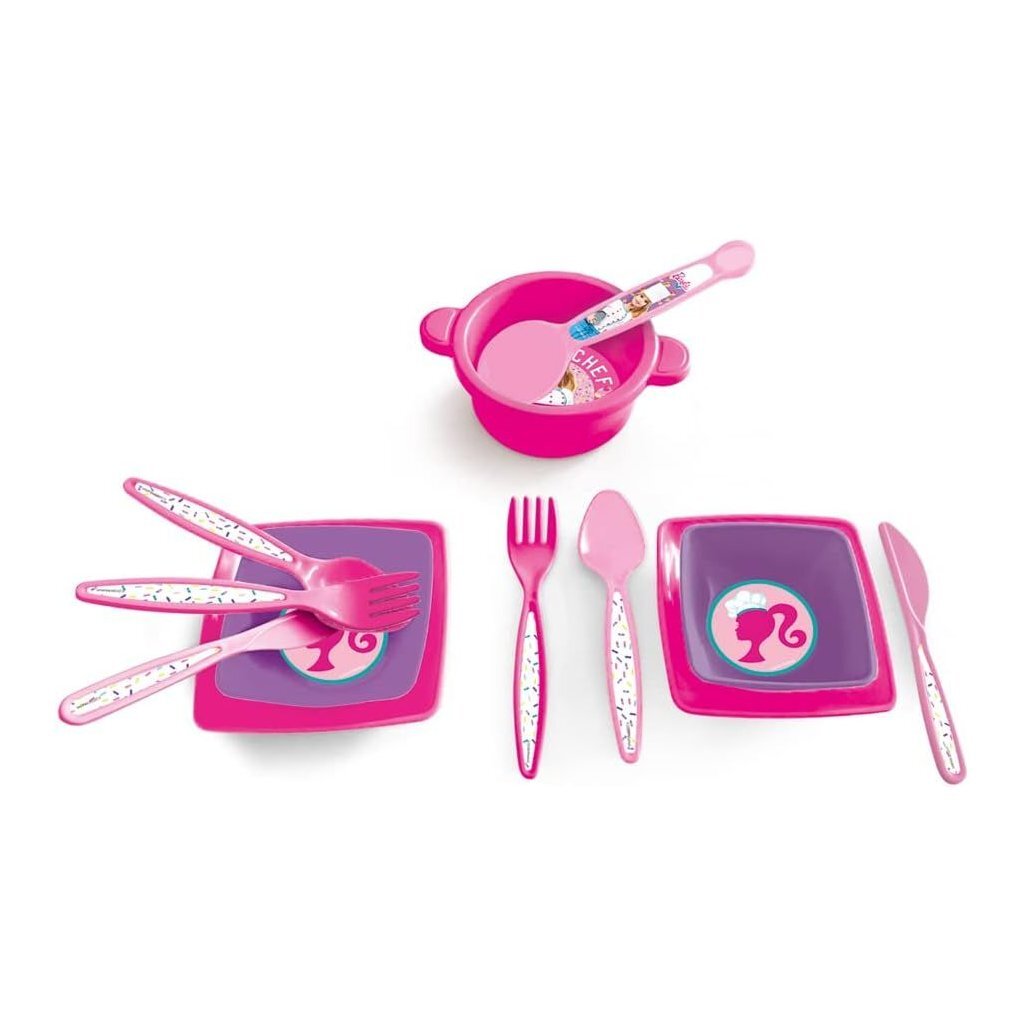 Dolu barbie magnetron + geluid roze paars