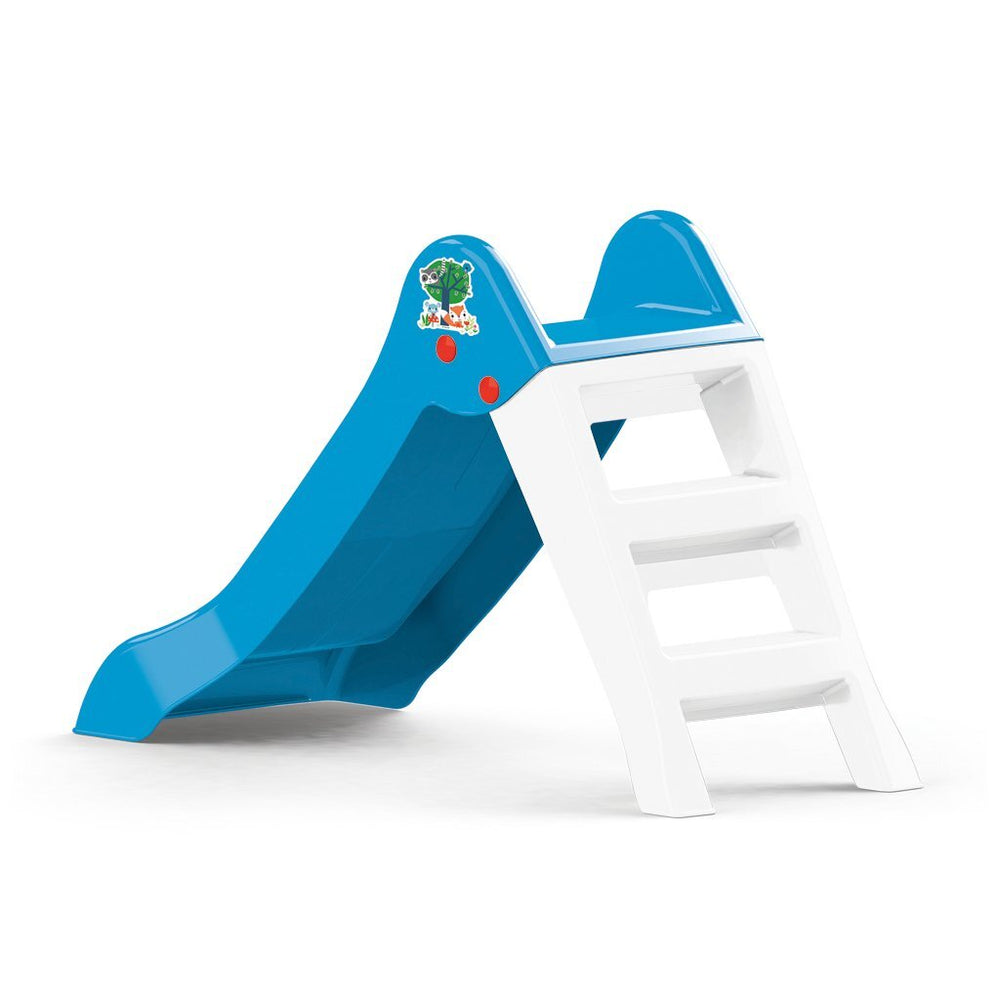 Dolu fisher price glijbaan 70x111x47 cm blauw wit