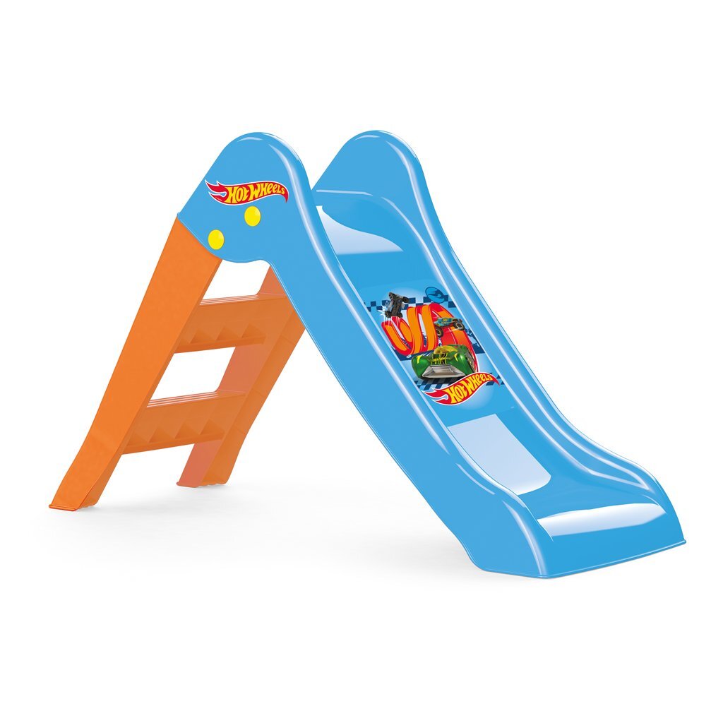 Dolu hot wheels glijbaan 70x111x47 cm blauw oranje