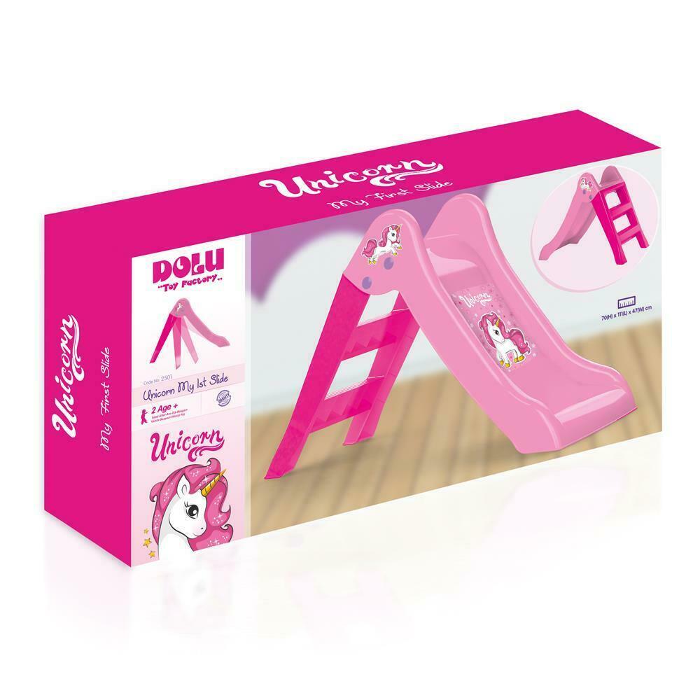Dolu mijn eerste glijbaan eenhoorn roze