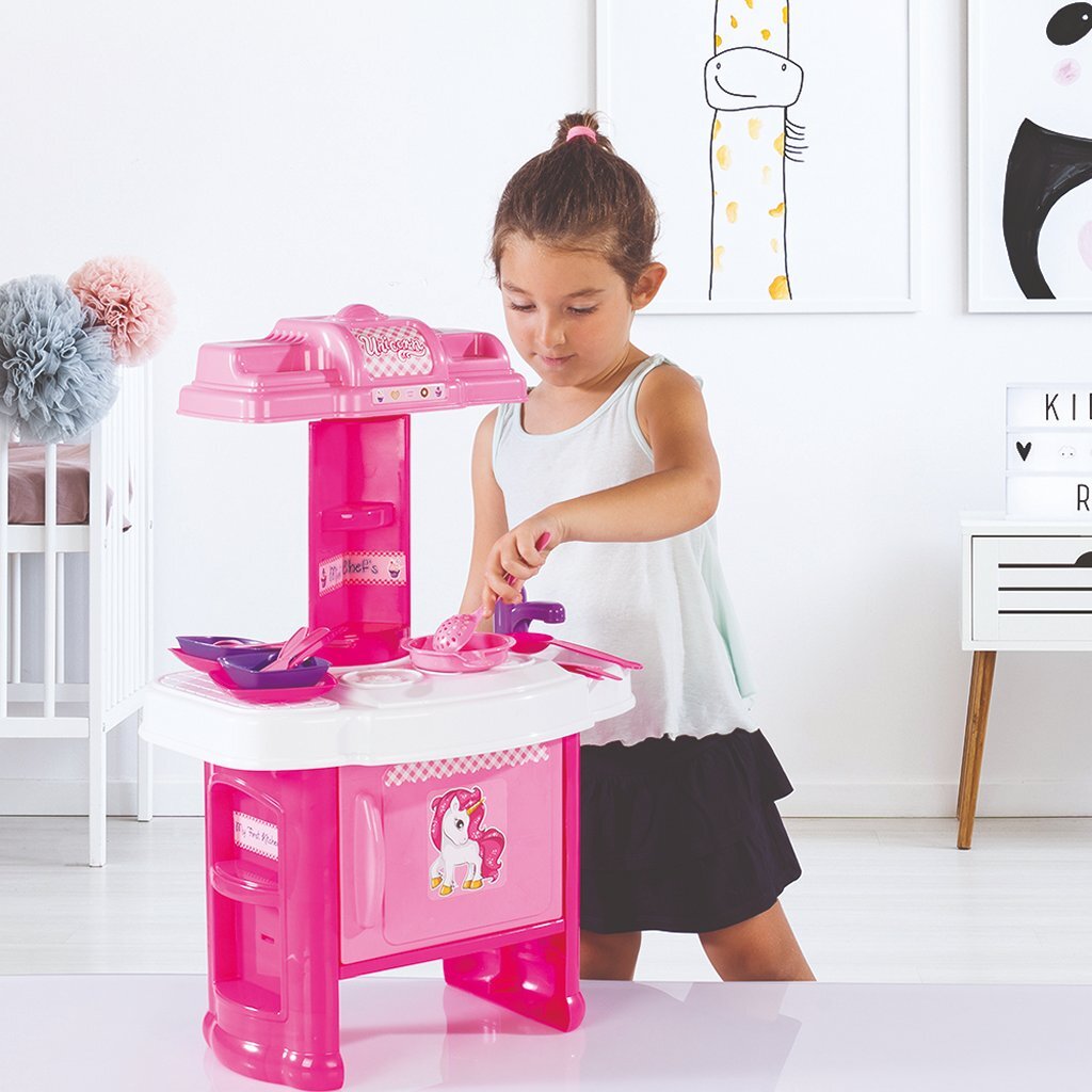 Dolu mijn eerste eenhoorn keuken speelset roze