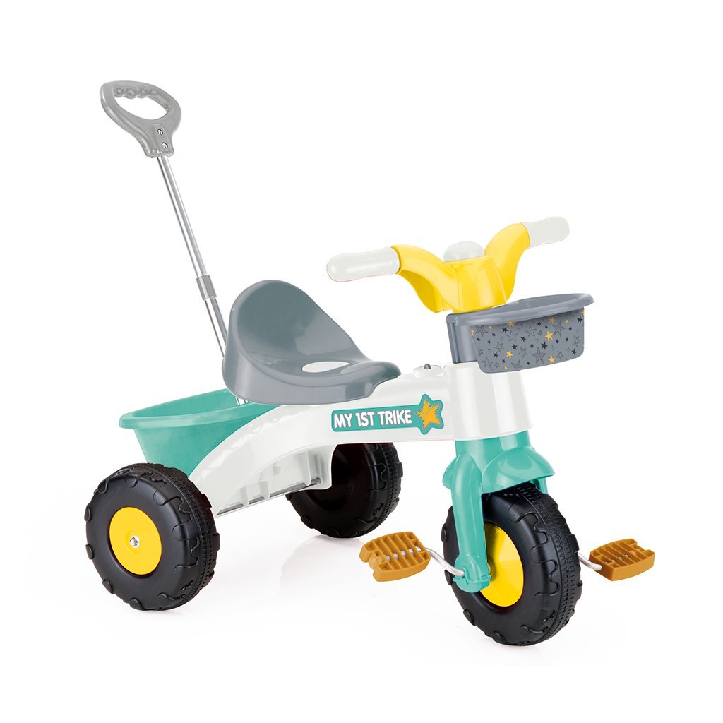 Dolu driewieler 70x47x70 cm groen geel wit grijs