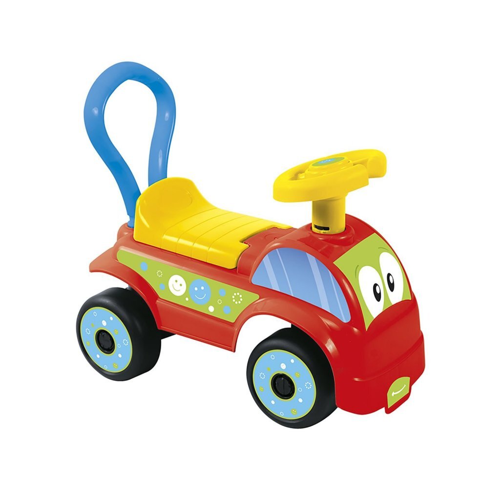 Dolu loopauto 37x21x47 cm geel blauw rood