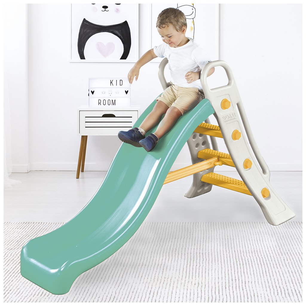 Dolu grote waterglijbaan 145x166x78 cm wit groen