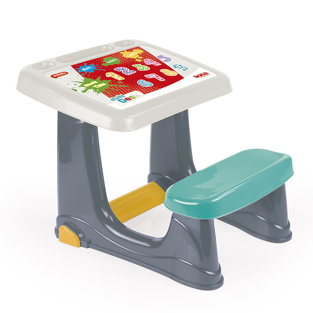 Dolu 2663 blauw bureau voor kinderen 50x77x57 grijs wit