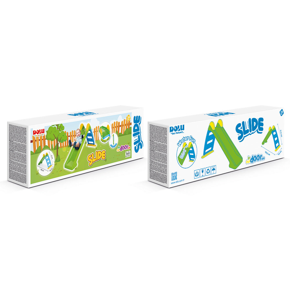 Dolu 3031 mijn eerste glijbaan groen blauw geel