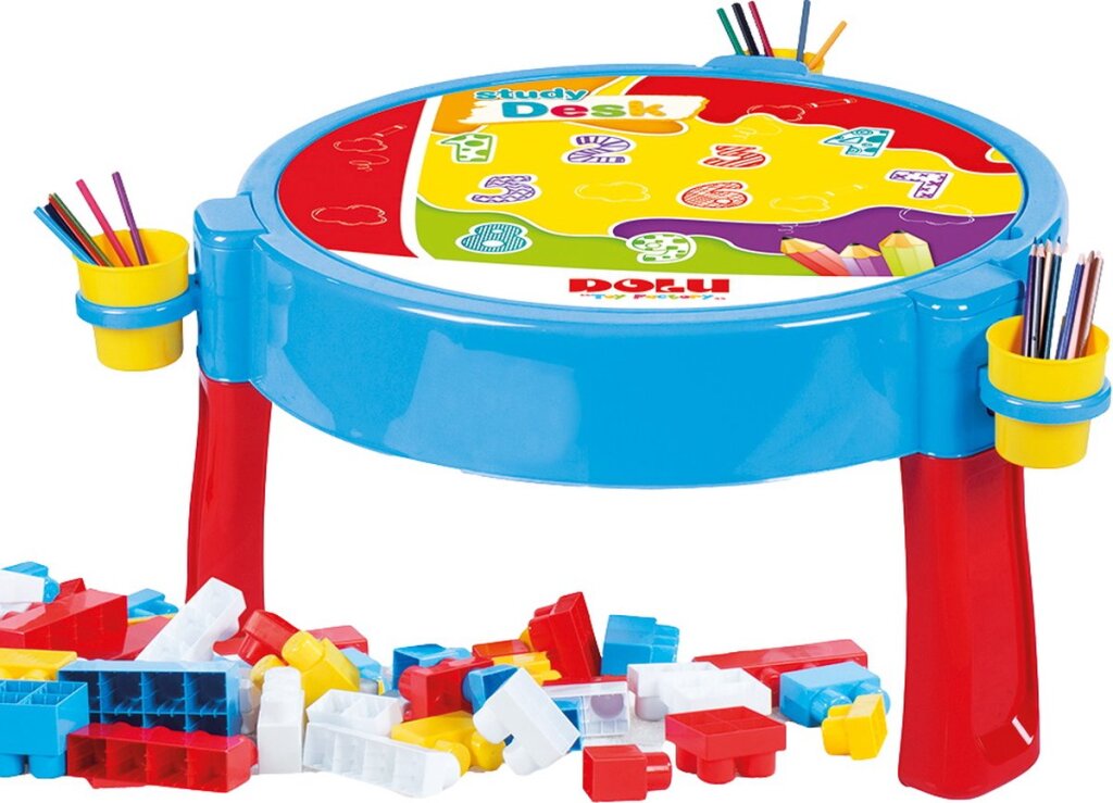 Dolu activiteiten tafel inclusief 100 blokken