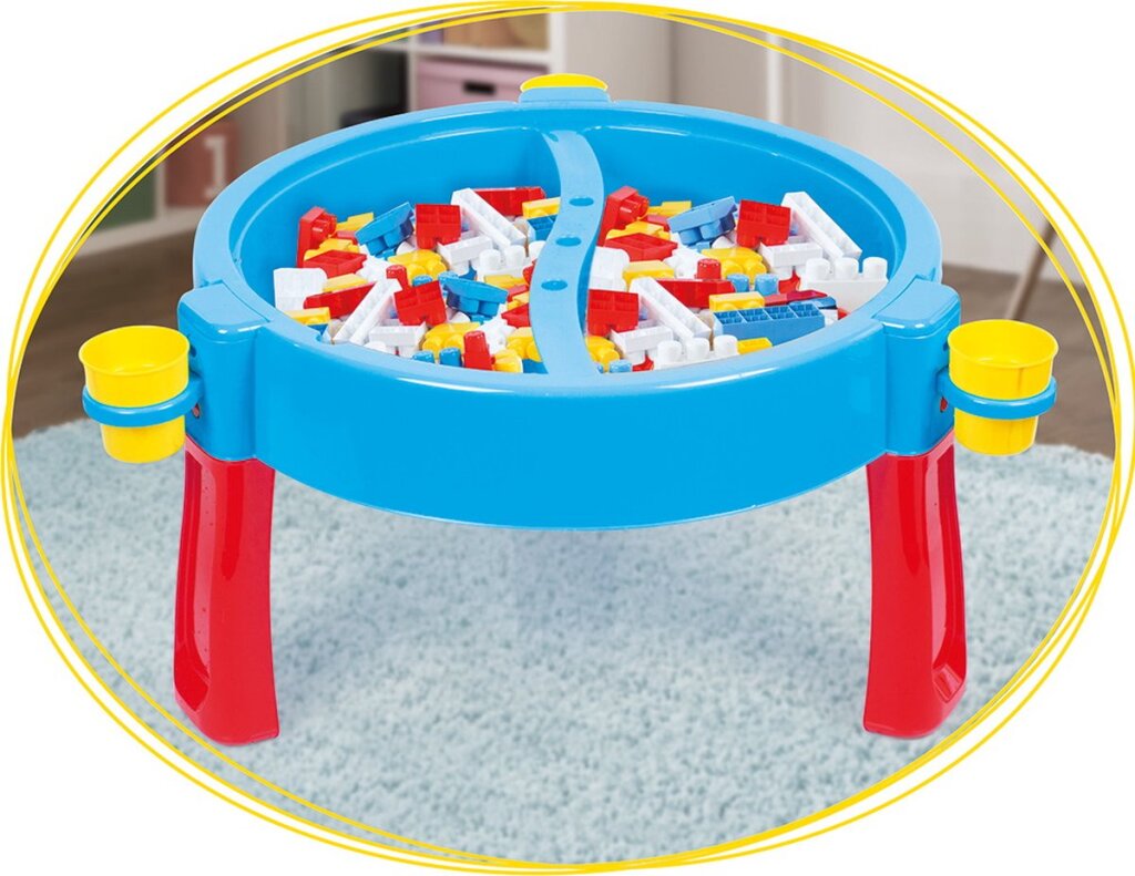 Dolu activiteiten tafel inclusief 100 blokken