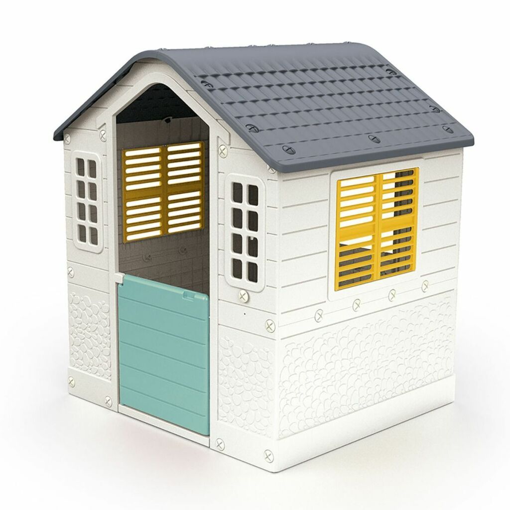 Dolu 3311 speelhuis wit blauw geel