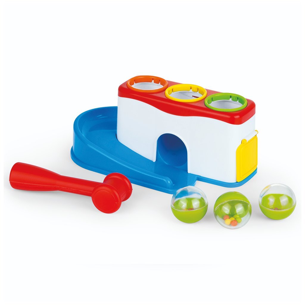 Dolu rollende ballen met 3 ballen