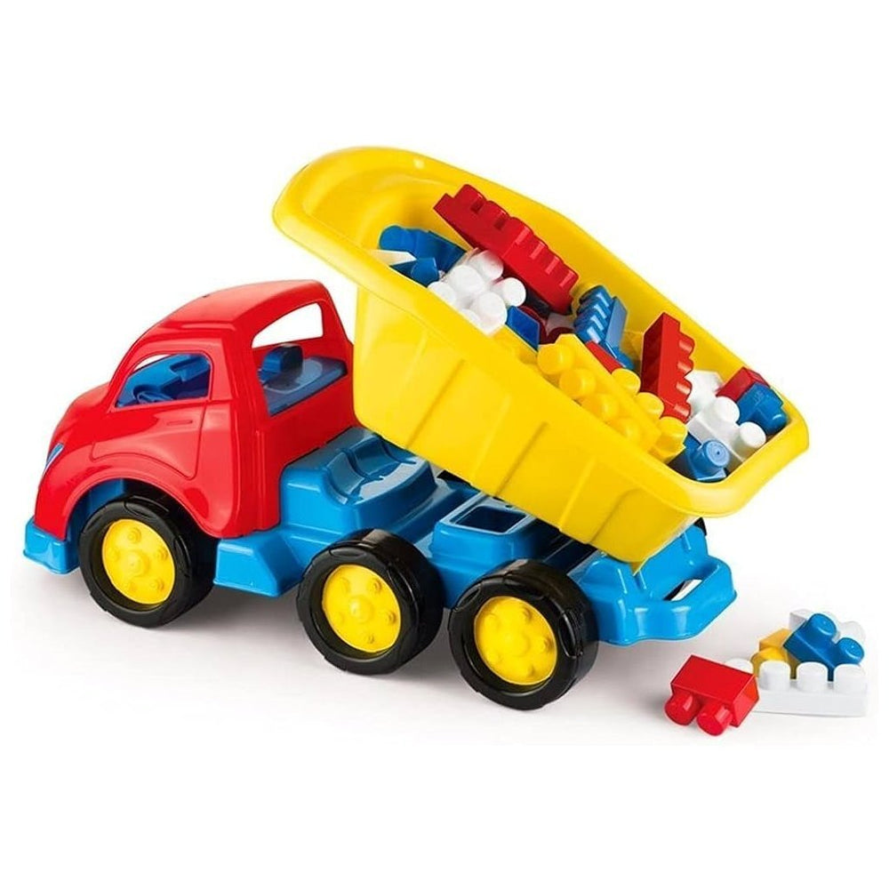 Dolu jumblokken met maxitruck 50-delig