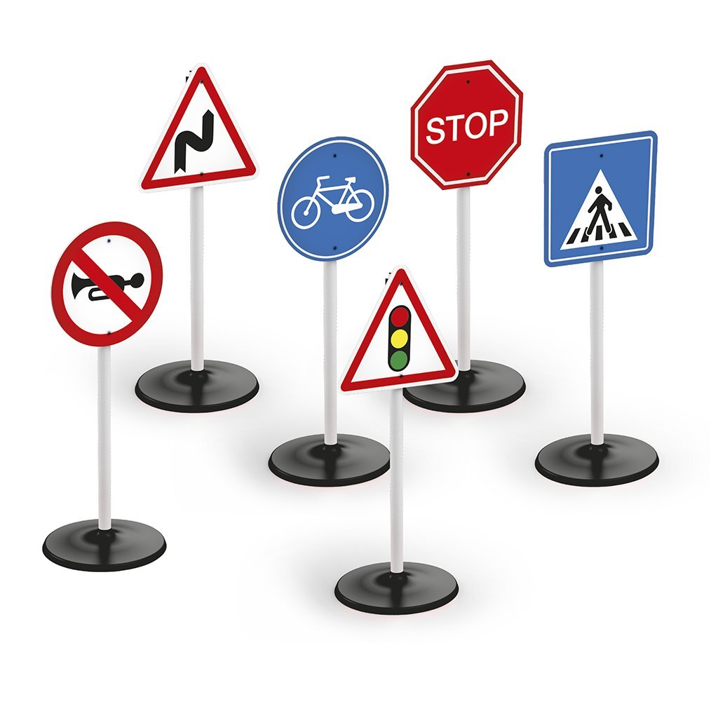 Dolu verkeersborden 6 stuks