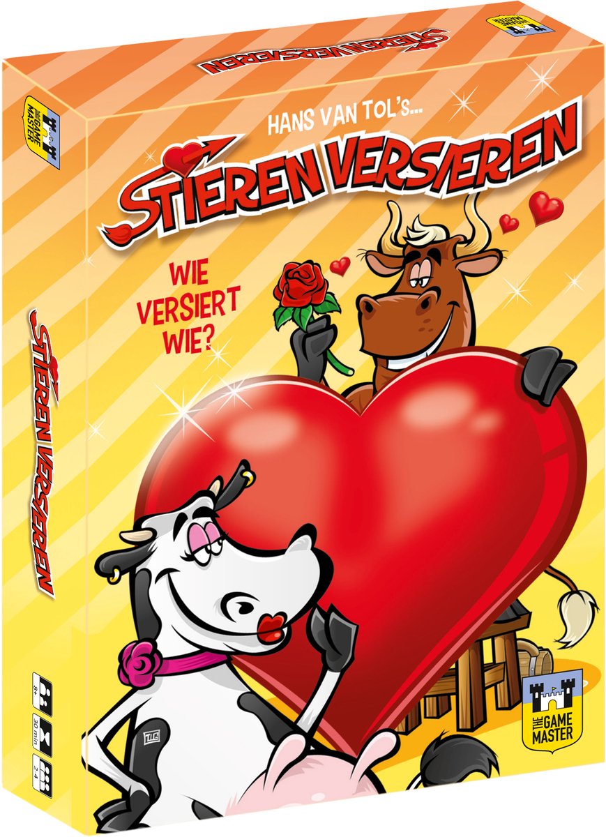 Stieren afmetingen - kinderspel