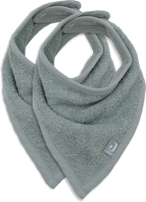 Jollein slab bandana badstof sea green (2pack)