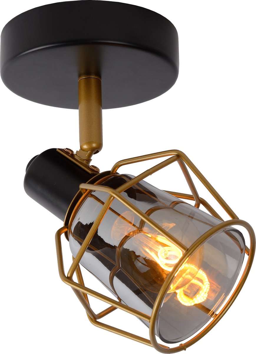 Lucide nila - plafondspot (plafondlamp) - 1xe14 - zwart