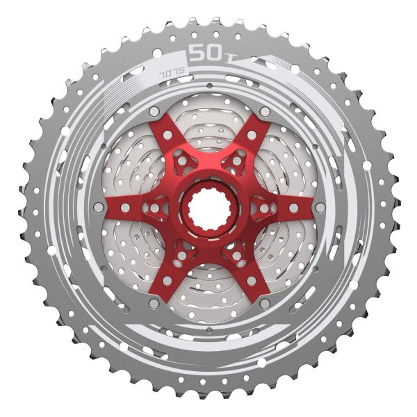 SunRace csmx8 cassette 11 speed 11-42 tands zilver in box