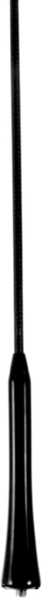 Carpoint vervangingsmast antenne – type v16 – schroefmaat 5 6mm - opschroefbaar - flexibel – zwart - lengte 41cm