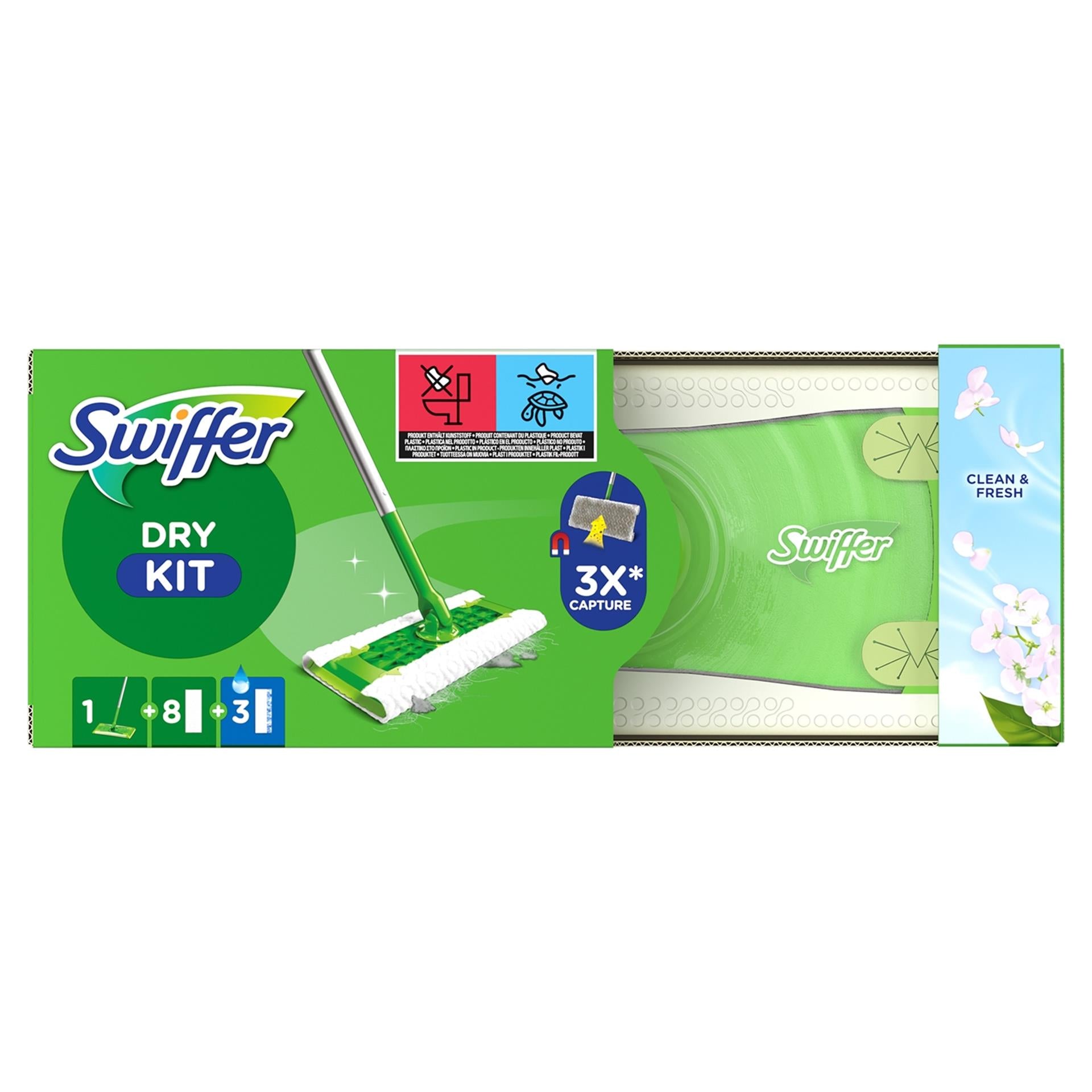 Swiffer vloerstof met systeemstarter