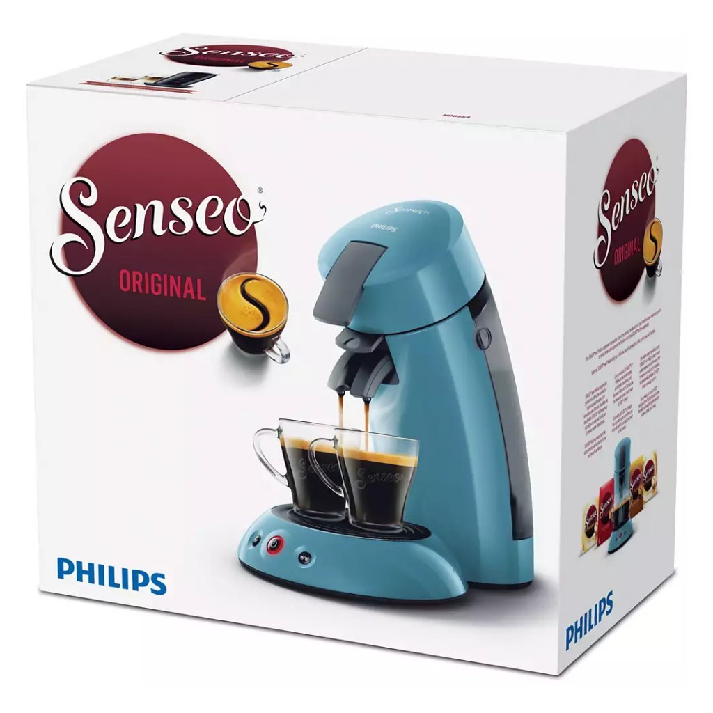 Philips hd6553 20 senseo origineel koffiezetapparaat blauw