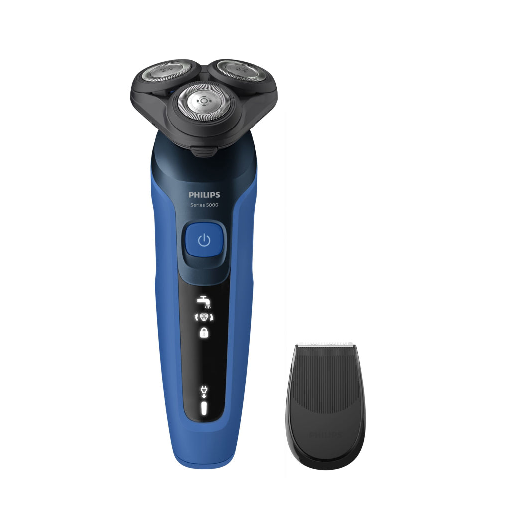 Philips s5466 17 shaver series 5000 nat droog elektrisch scheerapparaat zwart blauw