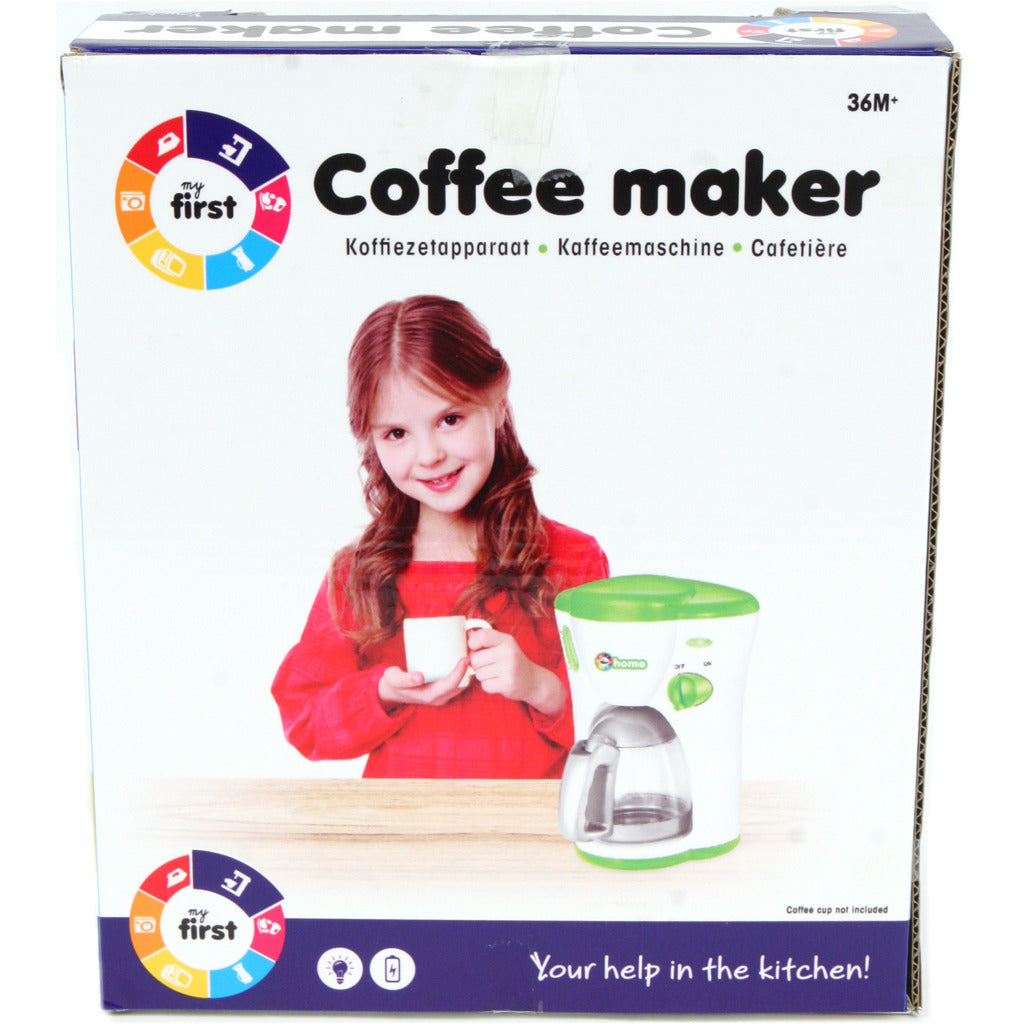 Mijn eerste mijn eerste koffiezetapparaat assorti
