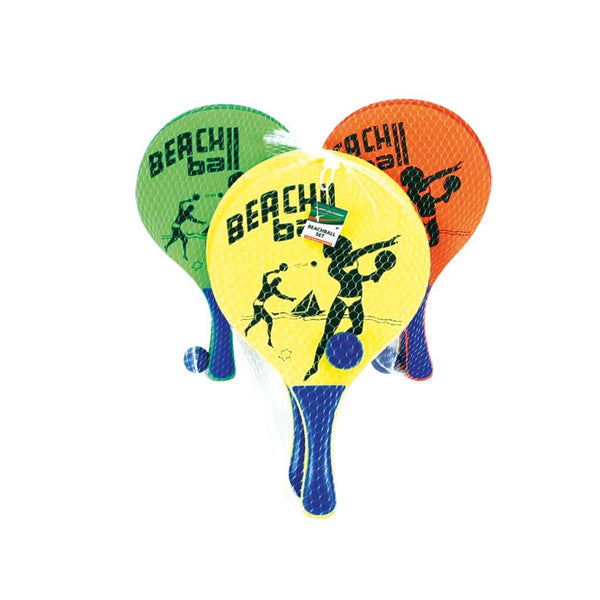 Alert houten beachball set verschillende uitvoeringen