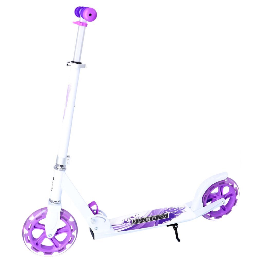 Alert spinout aluminium step met grote wielen wit paars