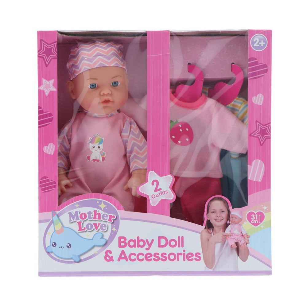 Basis moederliefde babypop + accessoires