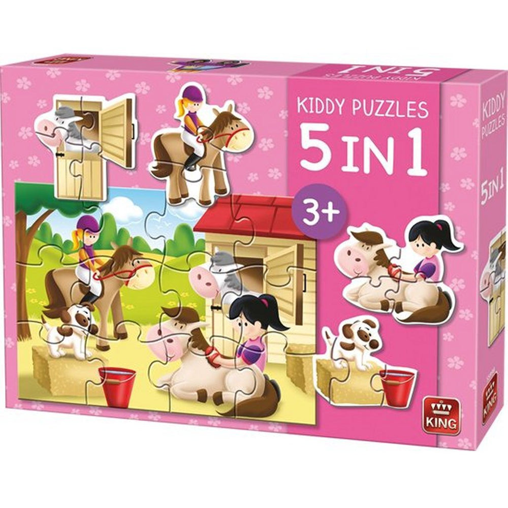 King Kiddy Collection 5-in-1 puzzel