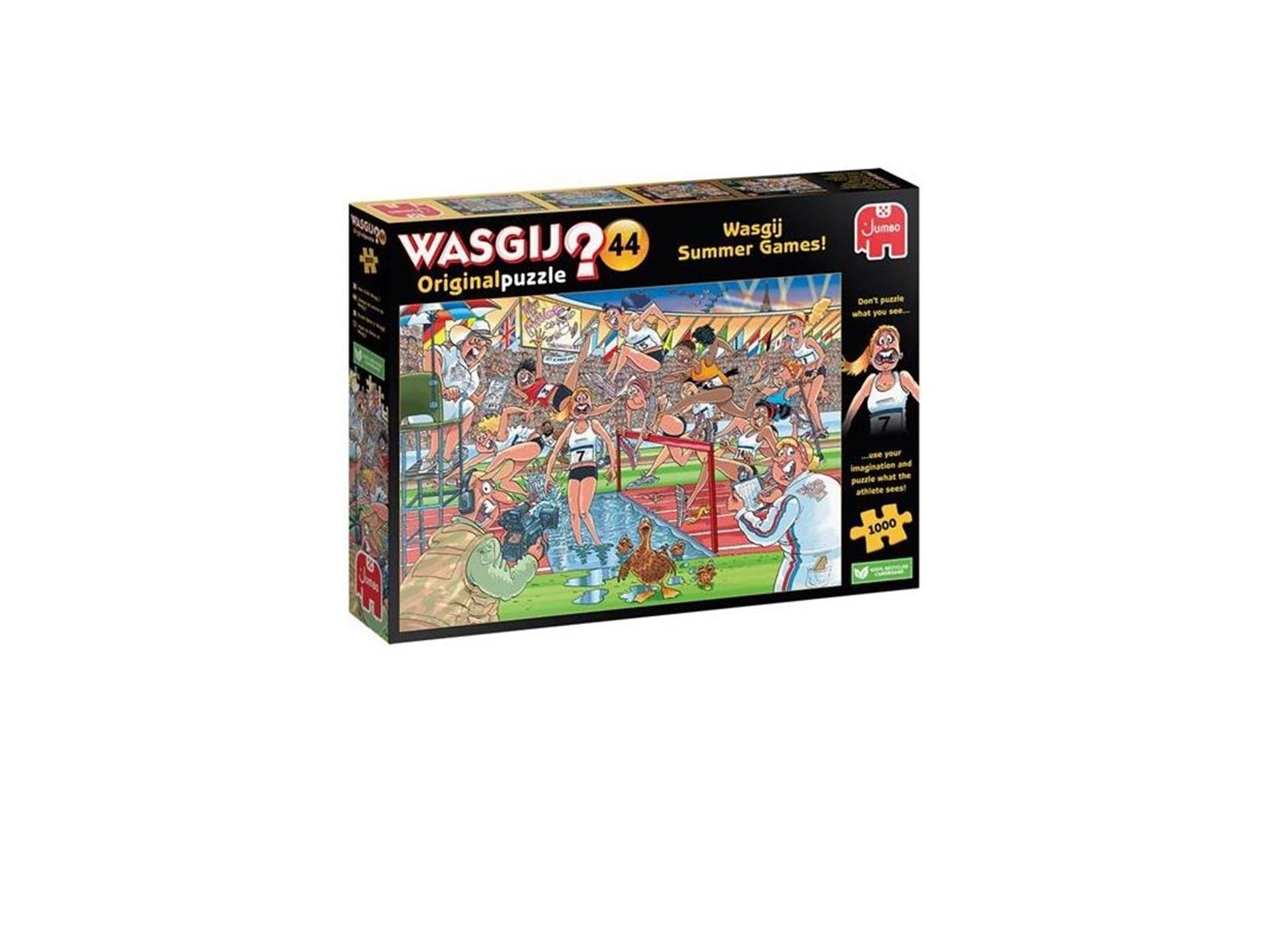 Jumbo wasgij originele 44 legpuzzel - zomerspelen!, 1000st.