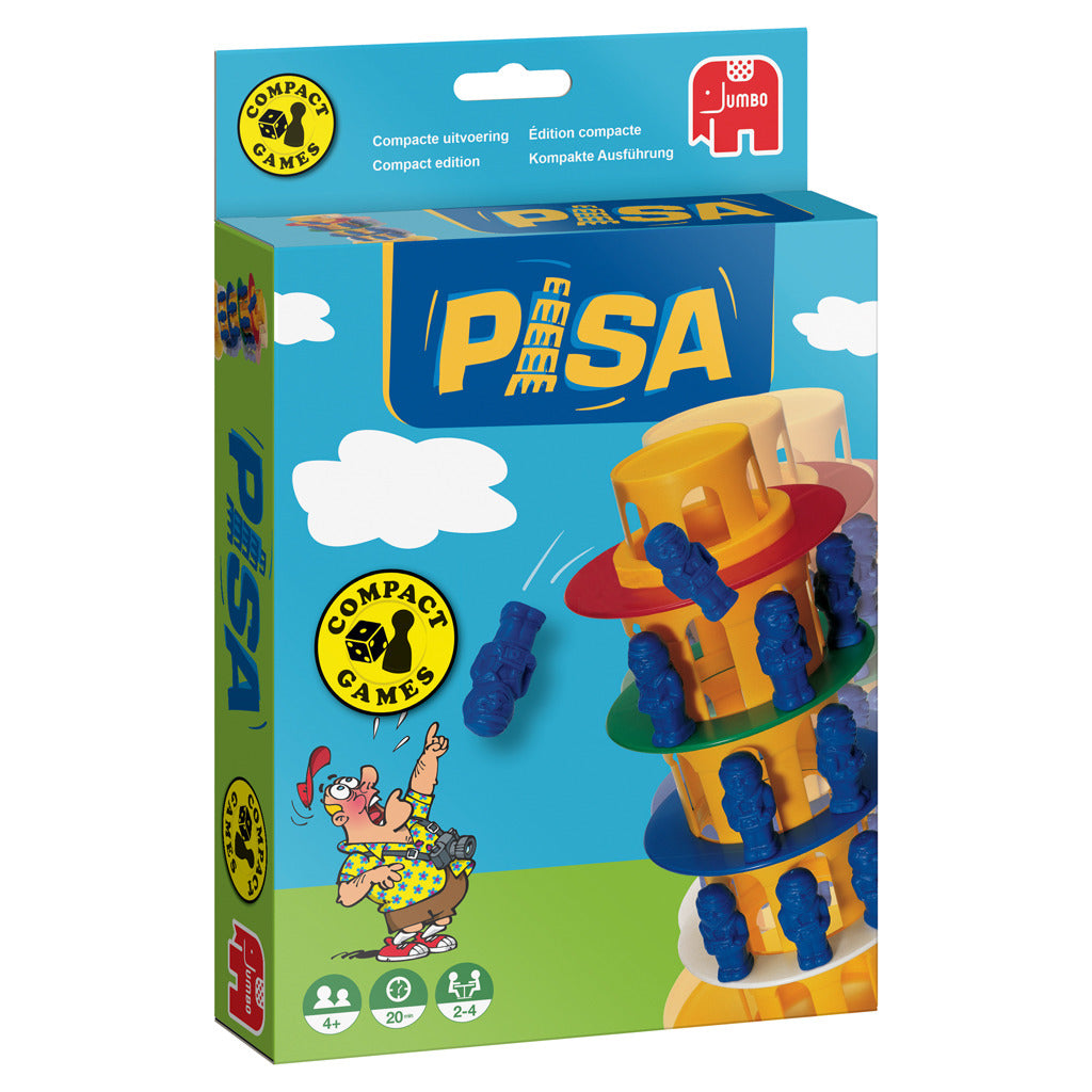 Jumbo Leaning Tower of Pisa travel game