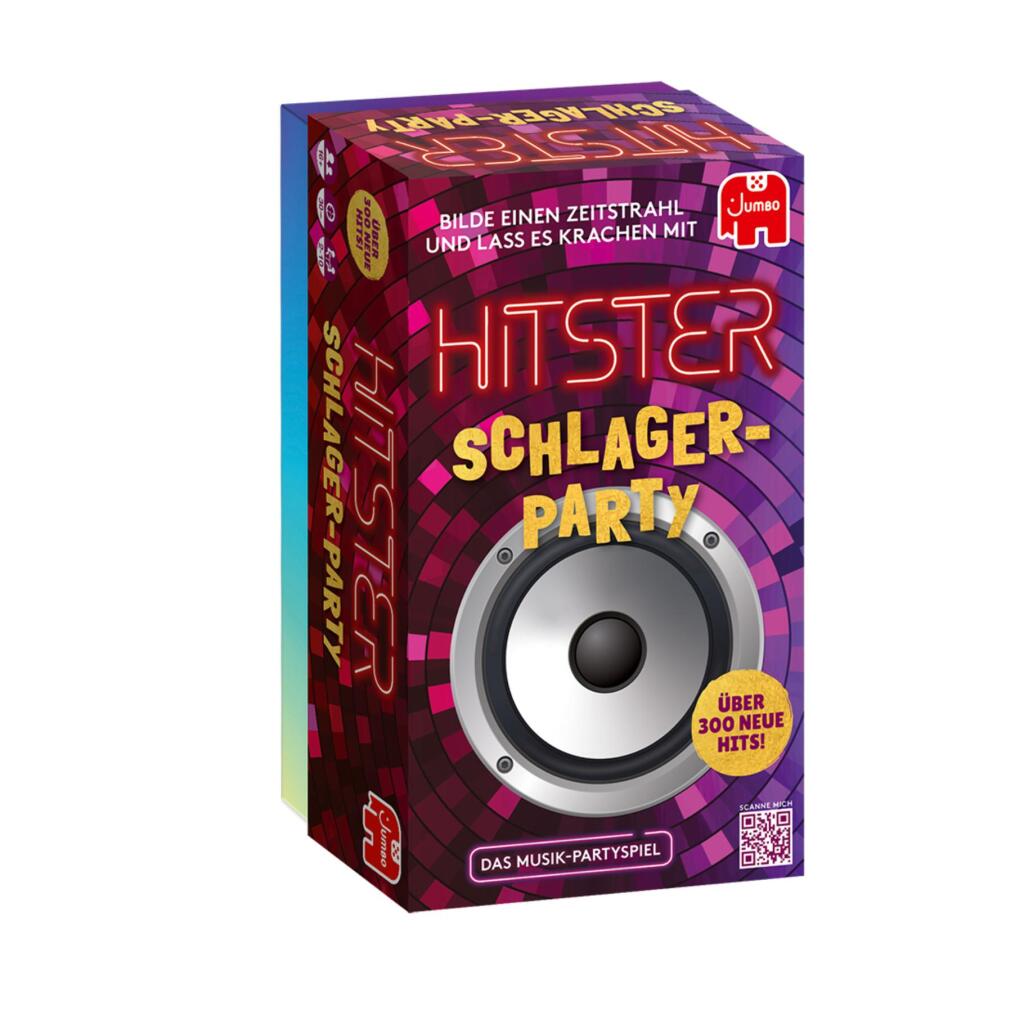 Hitster jumbo schlager party – duitstalig muziekspel – duitse schlagerhits – duitse editie – partyspel – actiespel