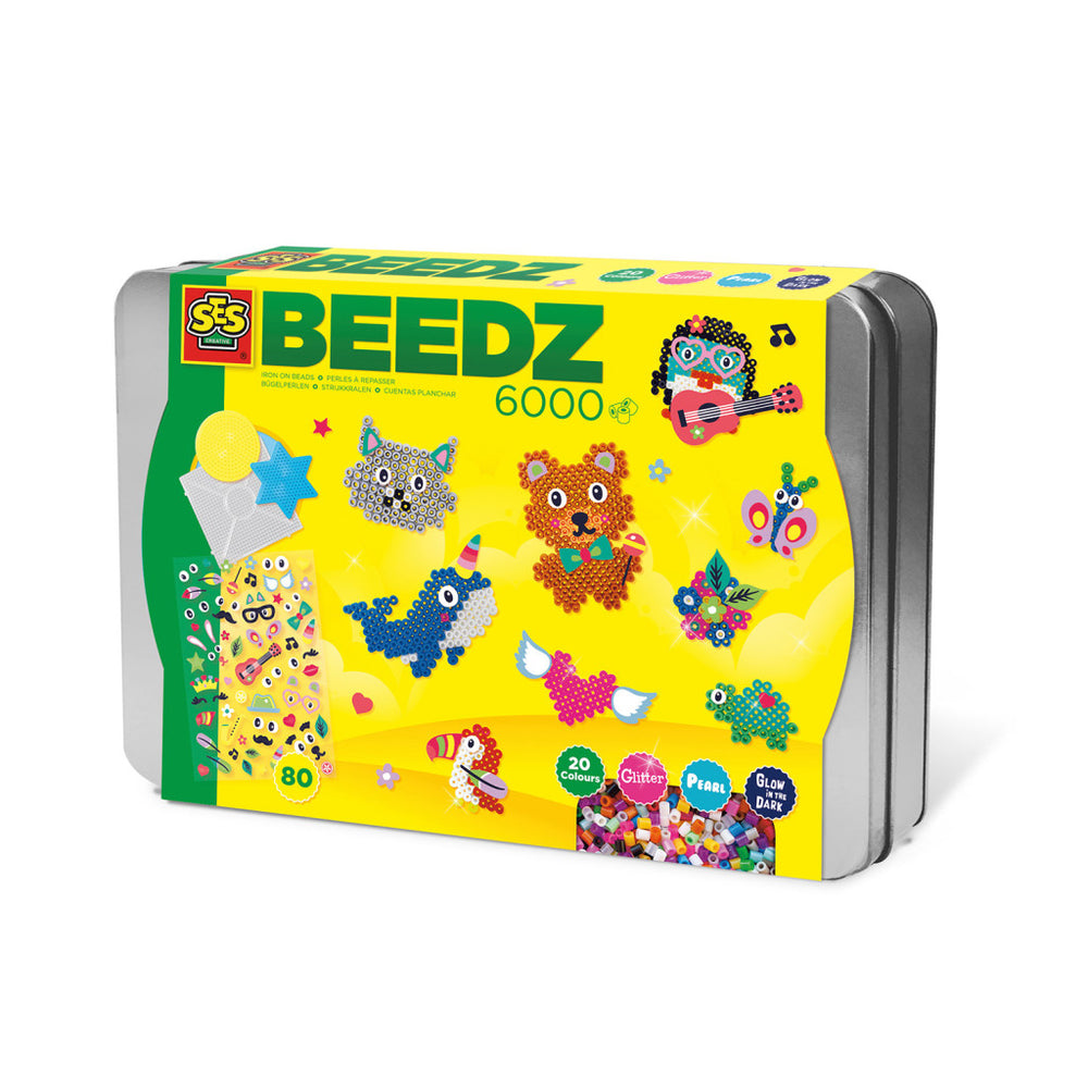 SES Creative Beedz Strijkkralen - Luxe Sorteerdoos