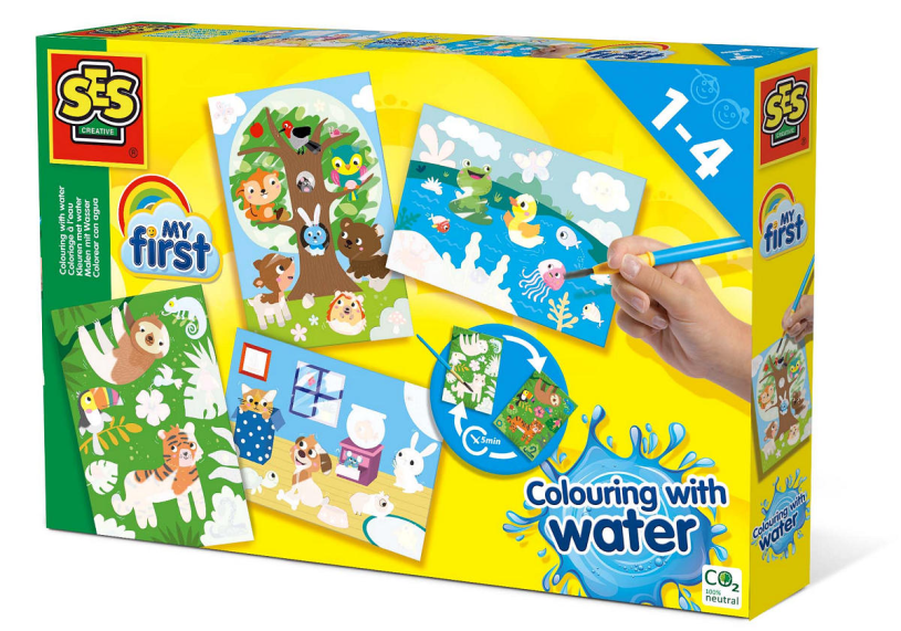 Ses my first colors with water - hidden animals