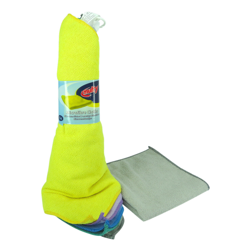 Multy micovezeldoeken 35x35cm 5 stuks