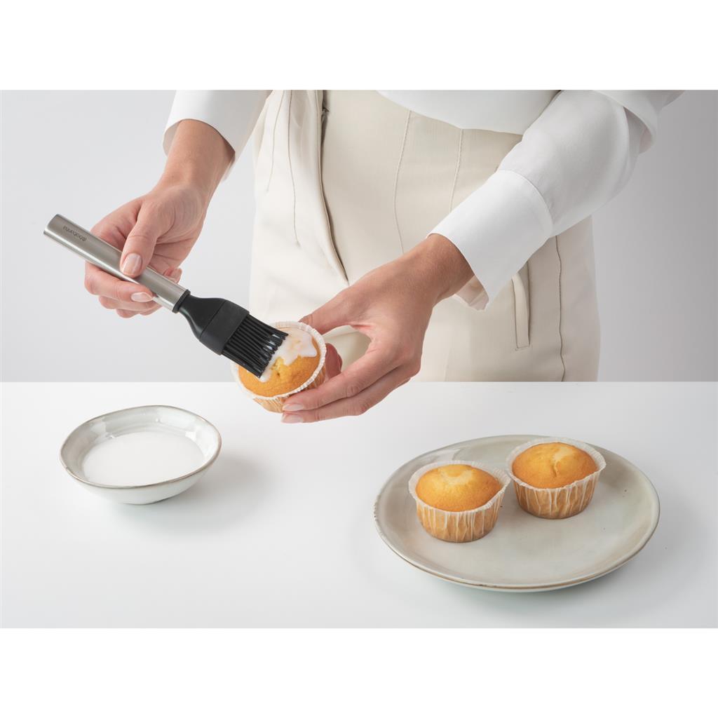 Brabantia bakkwast profiel siliconen RVS