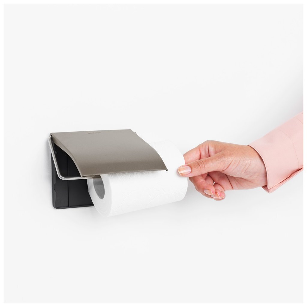 Brabantia toiletrolhouder vernieuwen platina