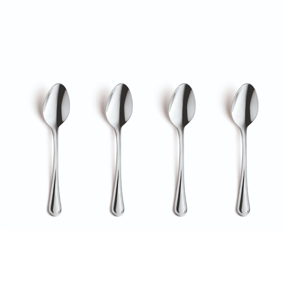 Amefa koffielepels fleur 4 stuks