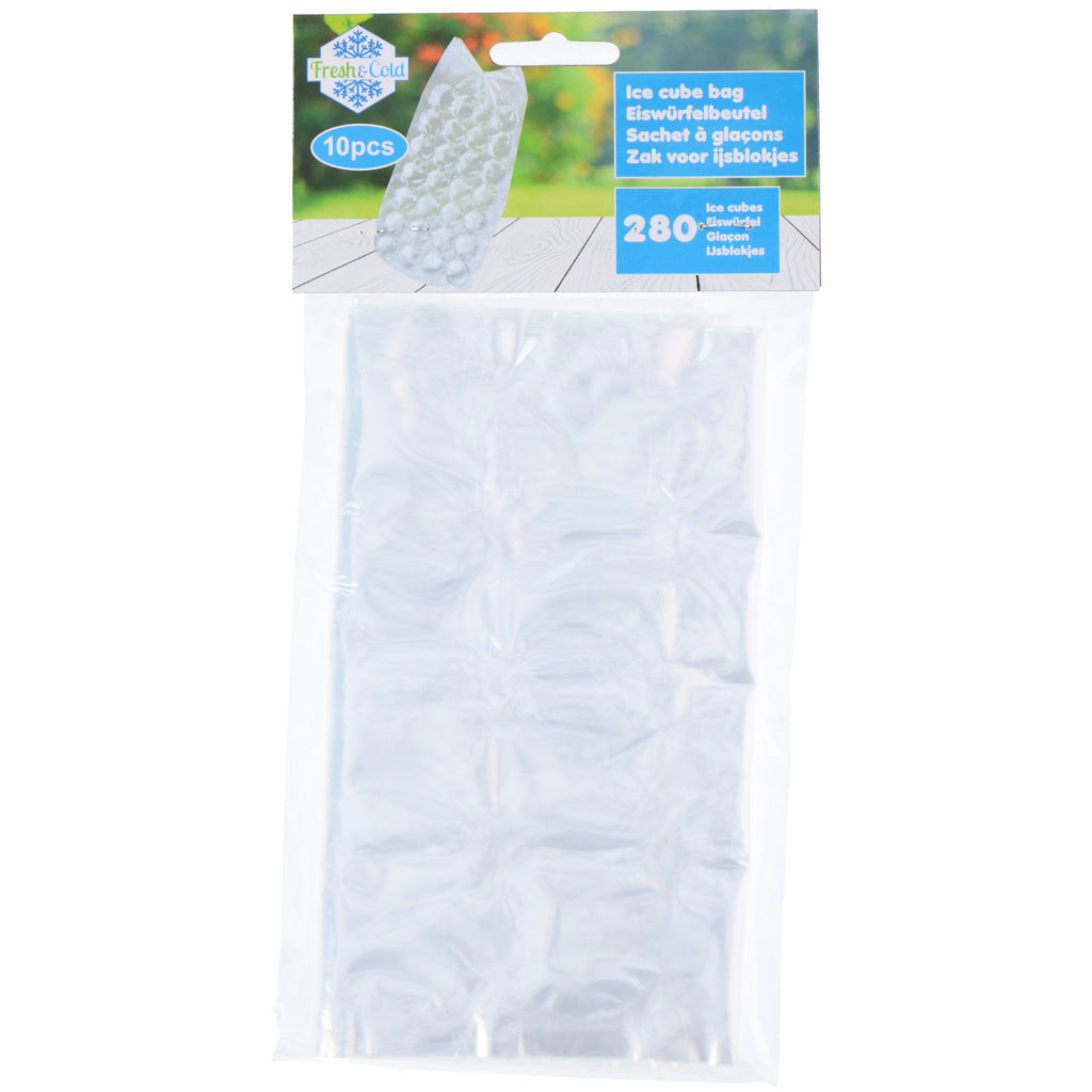 Basis ijsblokzakjes 38 x 17 cm 10 stuks