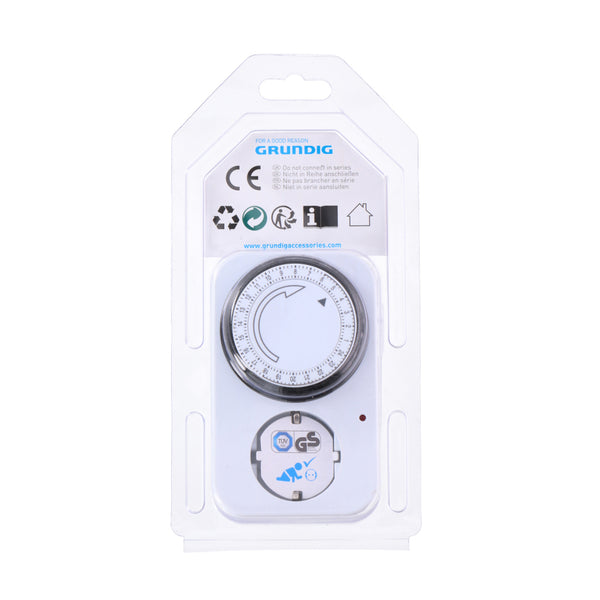 Grundig tijdschakelaar wit