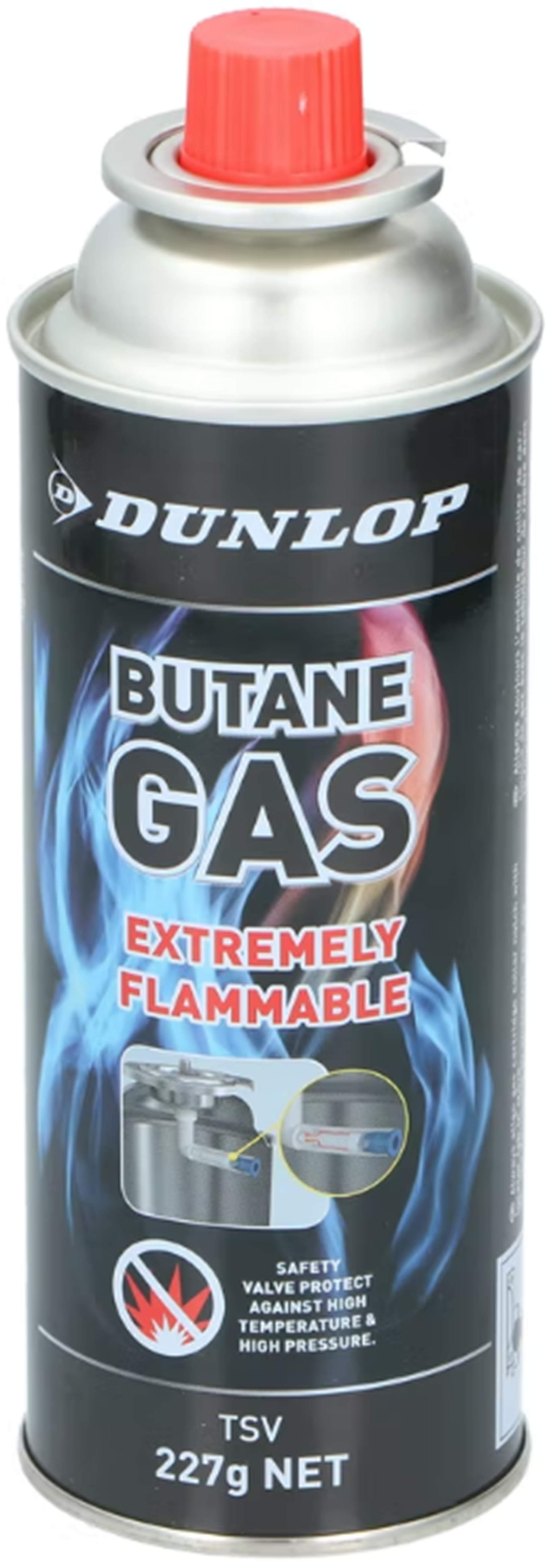 Flame classics gasbus butaan navulling voor onkruidbrander en kooktoestel