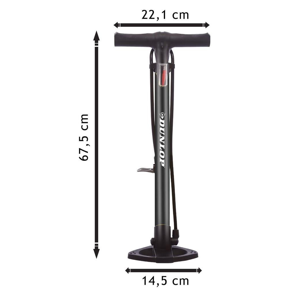 Dunlop fietspomp staand 63cm