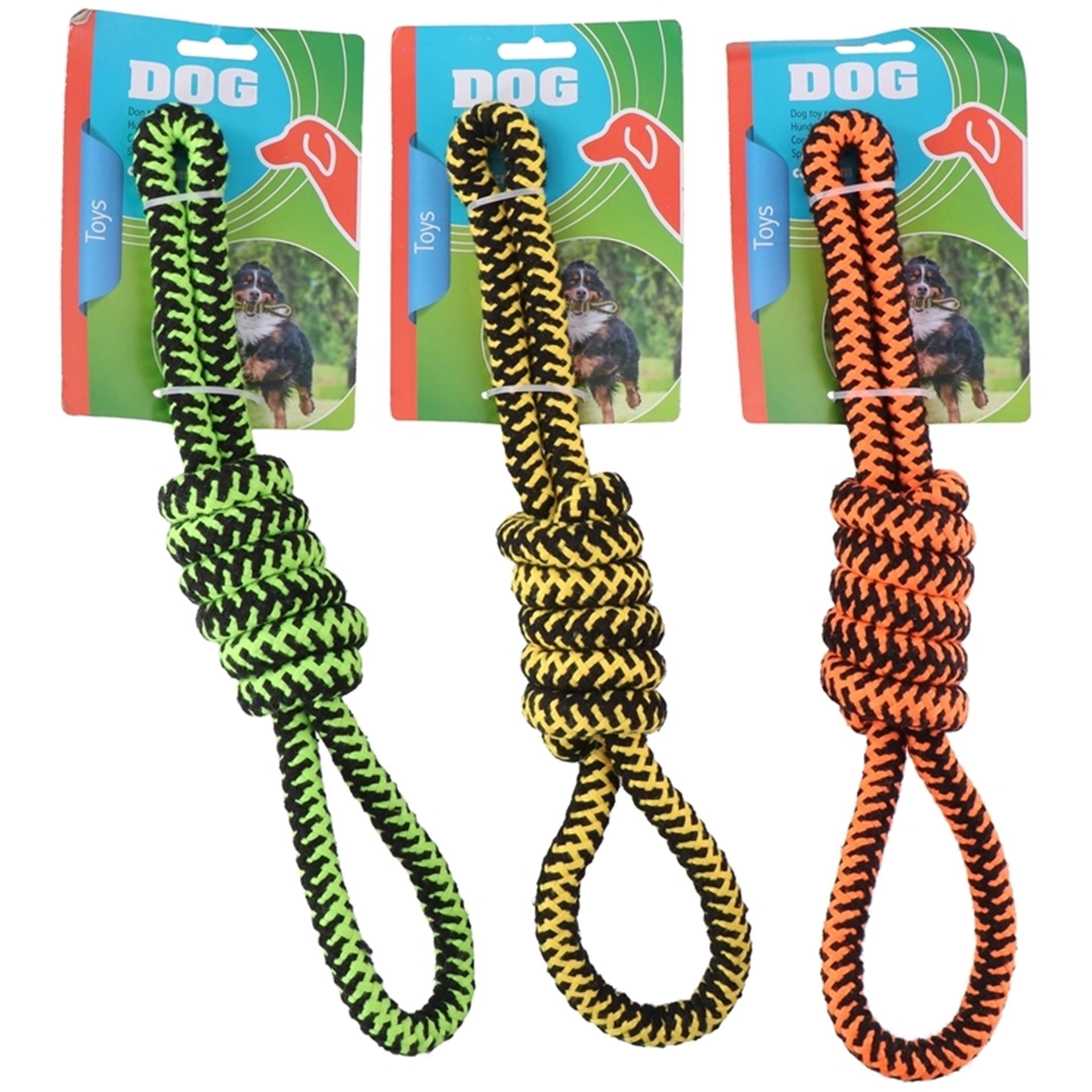 Pet speeltouw voor honden 37cm