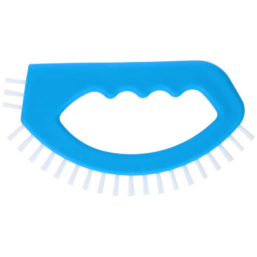 Levenslange schone voegenborstel 2 stuks blauw wit