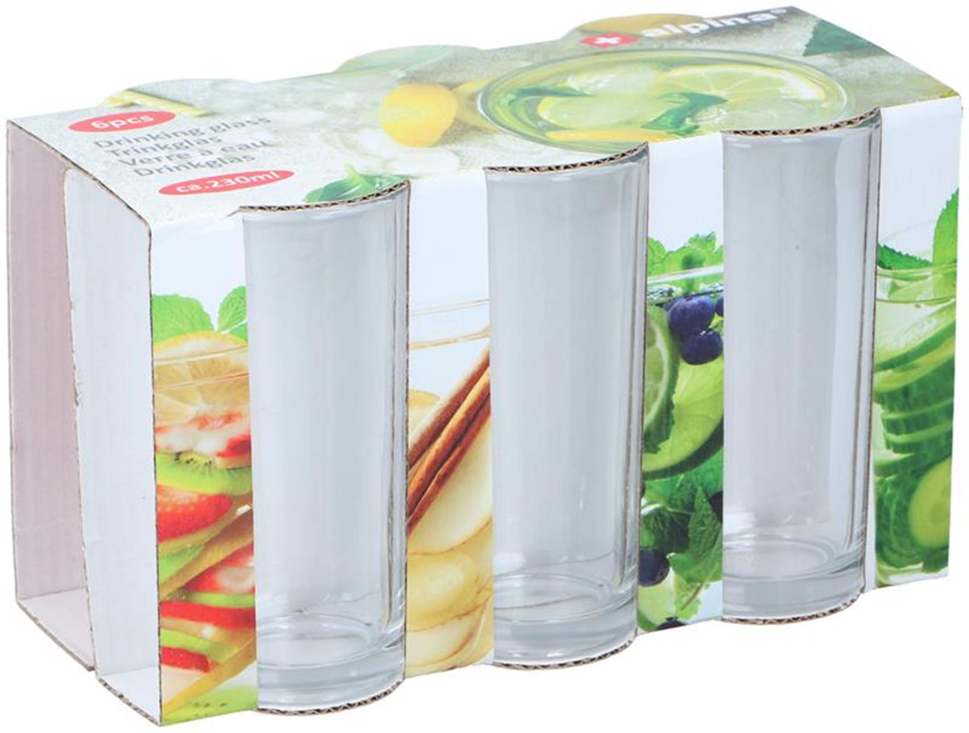 Alpina drinkglasset 6-delig 230ml